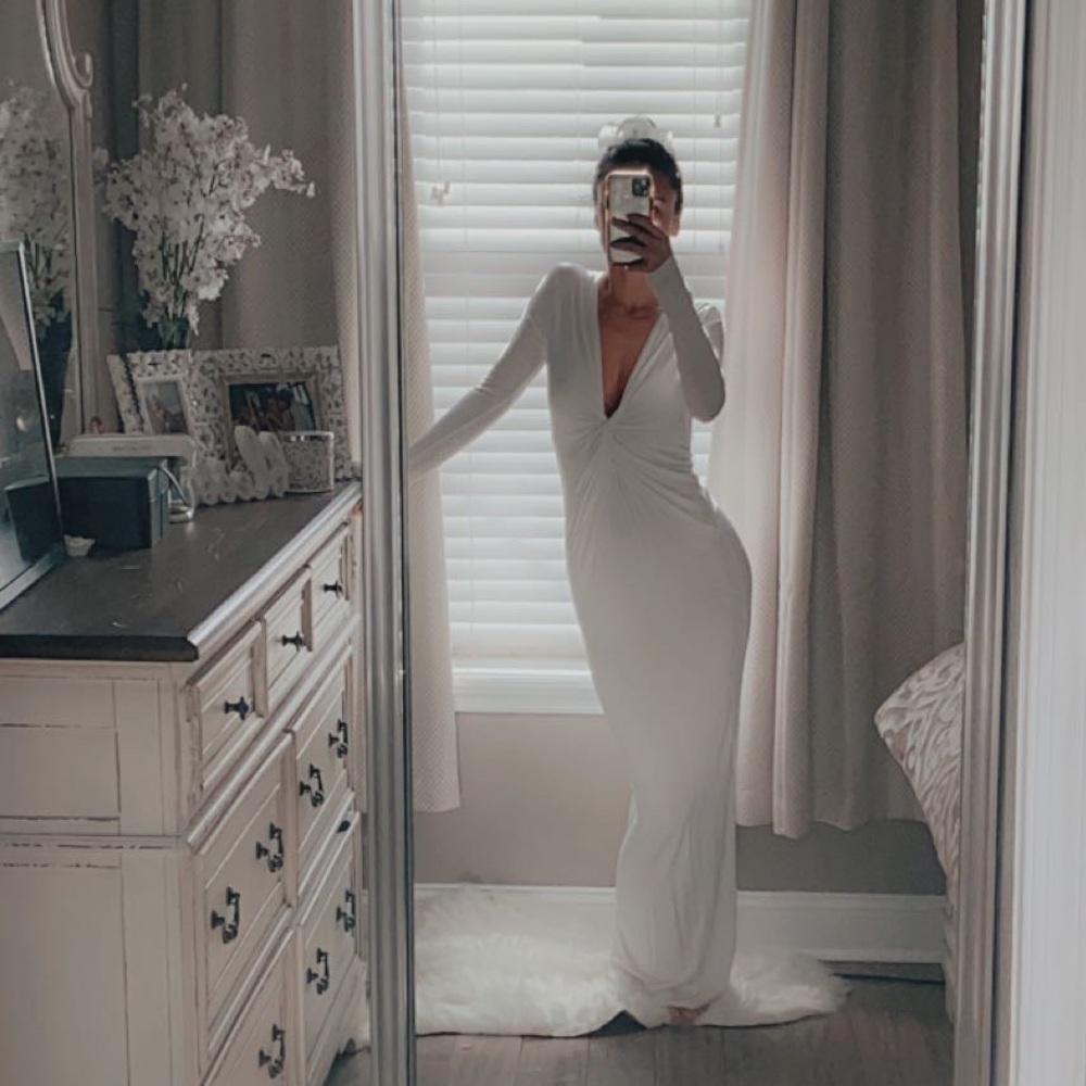 white maxi